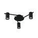 Buy Spotlights Australia Tache Spotlight 3 Lights Black Aluminium - TACHE10