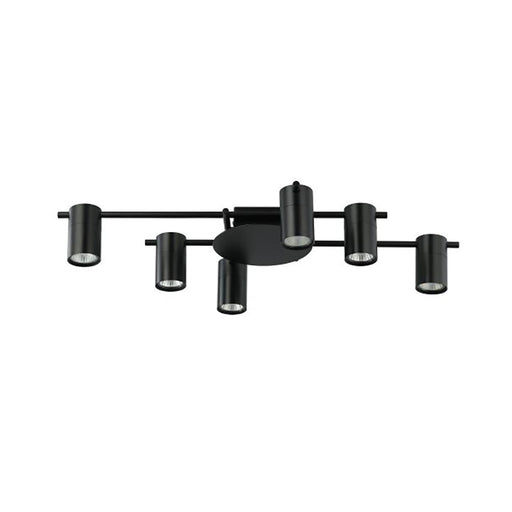 Buy Spotlights Australia Tache Spotlight 6 Lights Black Aluminium - TACHE12