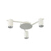 Buy Spotlights Australia Tache Spotlight 3 Lights White Aluminium - TACHE13