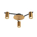 Buy Spotlights Australia TACHE Spot 3 lights Antique Brass Aluminium - TACHE1