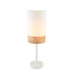 Buy Table Lamps Australia TAMBURA White Cloth Shade With Blonde Wood Trim Small Table Lamp - TAMBURA07TL