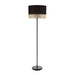 Buy Floor Lamps Australia TAMBURA Black Cloth Shade With Blonde Wood Trim Large Floor Lamp - TAMBURA12FL