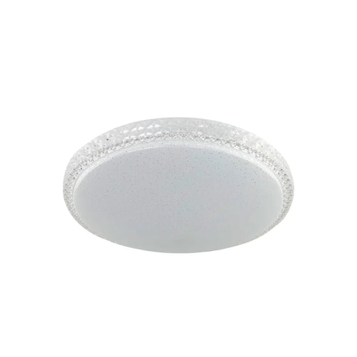 Buy LED Oyster Lights Australia Tereza LED Oyster Light 300mm Opaline Metal - TEREZA OY28-WH3C