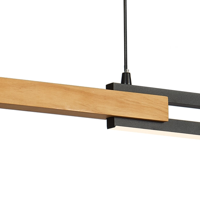 Thorin Large LED Pendant 36W TRI Colour Black - THORIN PE180-BK