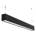 Buy LED Linear Lights Australia Titan LED Linear Light 80W Black Aluminium TRI Colour - S9776/80TC/BK