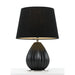 Buy Table Lamps Australia Orson Table Lamp Black Ceramic - ORSON TL-BKBK