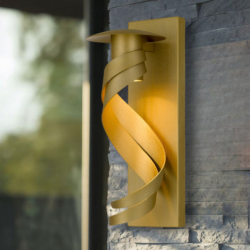 Buy Exterior Wall Lights Australia Tobera Exterior Wall Light Brass Aluminium - TOBERA WB-BRS