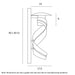 Buy Exterior Wall Lights Australia Tobera Exterior Wall Light Brass Aluminium - TOBERA WB-BRS