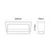 Buy Up / Down Wall Lights Australia TOPATRI LED Up / Down Wall Light Dark Grey 3CCT - TOPATRI1