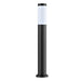Buy Bollard Lights Australia Torre Bollard Light Long 304 Stainless Steel Black IP44 - TORRE5