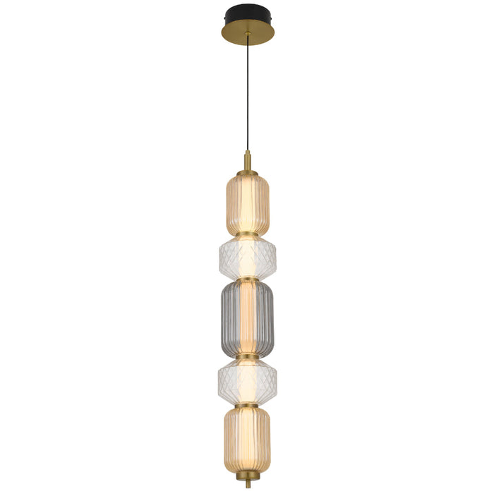 Torso 5 Light Pendant Brass - TORSO PE5-BRS