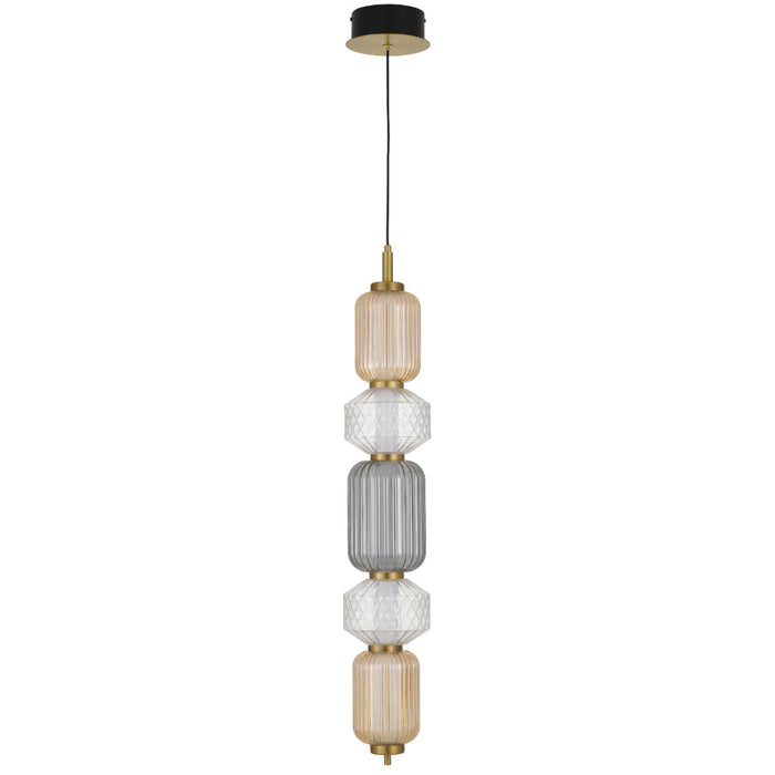 Torso 5 Light Pendant Brass - TORSO PE5-BRS