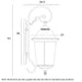 Buy Exterior Wall Lights Australia TREMONT Exterior Wall Bracket 2 Lights Black Solid Brass - TREMONT EX-BK