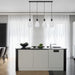 Buy Island Pendant Lights Australia Tresor 4 Light Island Pendant Black - TRESOR PE4-BKOM