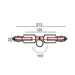 Buy Single Circuit Tracks & Accessories Australia Single Circuit Tracks & Accessorie L213mm Right 3 Wire White Aluminium - TRK1WHCON6R