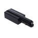 Buy Single Circuit Tracks & Accessories Australia Single Circuit Tracks & Accessorie Live End Left 3 Wire Black Aluminium - TRK1BLLIVEL