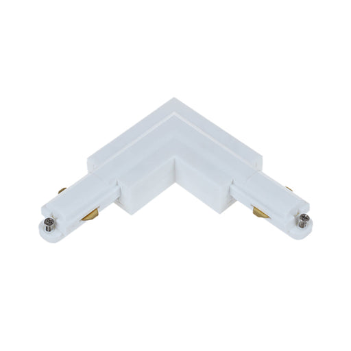 Buy Single Circuit Tracks & Accessories Australia Single Circuit Tracks & Accessorie Right 3 Wire White Aluminium - TRK1WHCON3R