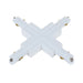 Buy Single Circuit Tracks & Accessories Australia Single Circuit Tracks & Accessorie Piece Connector 3 Wire White Aluminium - TRK1WHCON5