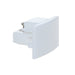 Buy Single Circuit Tracks & Accessories Australia Single Circuit Tracks & Accessorie End Cap 3 Wire White Aluminium - TRK1WHEND