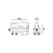 Buy Three Circuit Tracks & Accessories Australia Track 3 Circuit 4 Wire Pendant Adaptor Big Hold Weight Black - TRK3BLADAP3