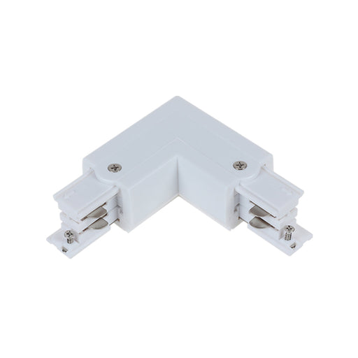 Buy Three Circuit Tracks & Accessories Australia Track 3 Circuit 4 Wire Right L-Piece Connector White - TRK3WHCON3R