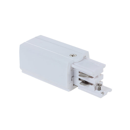 Buy Three Circuit Tracks & Accessories Australia Track 3 Circuit 4 Wire Right Track Live End White - TRK3WHLIVER