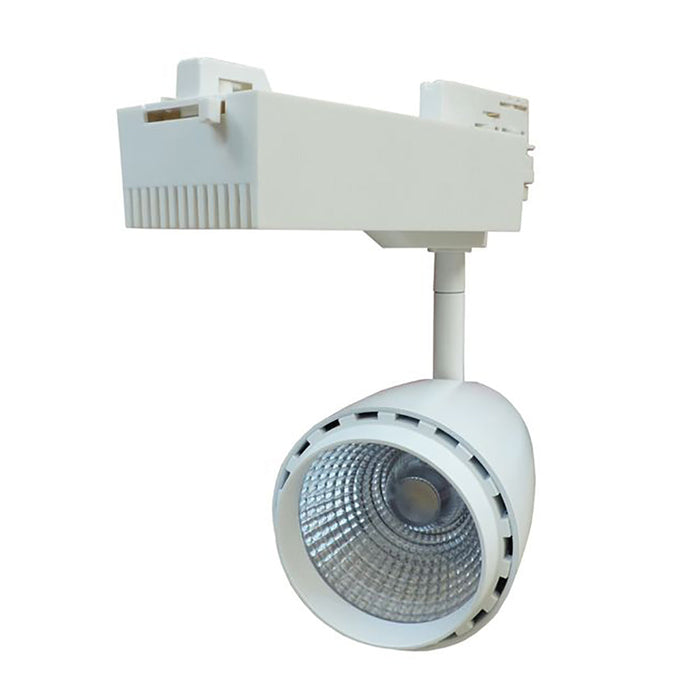 Buy Three Circuit Track Heads Australia TRK LED Dimmable 3 Circuit Track Head White 30W 3000K - TRKWHHDW