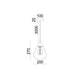 Buy Pendant Lights Australia Interior Black Smoke Wine Glass Ribbed 1 Light Pendant - TULIP2