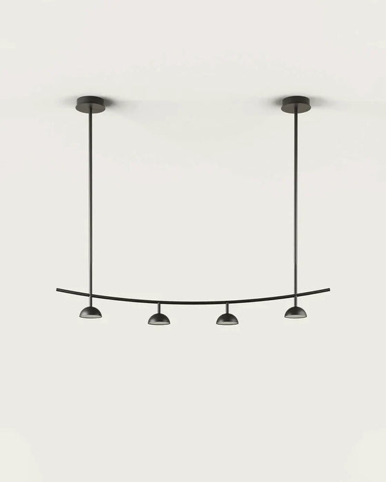 Tana LED Pendant Light 4W 2700K Matte Black - ARO.C1309/4/NEG