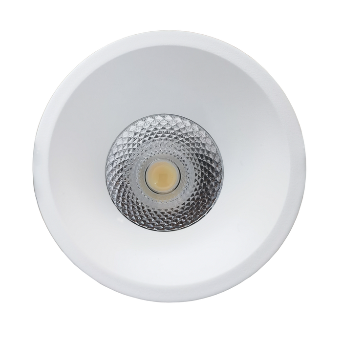 Buy Recessed LED Downlights Australia Unifit Fixed Recessed LED Downlight 10W White Aluminium 3 CCT - S9008TC2WH