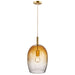Buy Pendant Lights Australia Uma Pendant Light W230mm Amber Glass - 2112723027