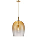 Buy Pendant Lights Australia Uma Pendant Light W290mm Amber Glass - 2112733027