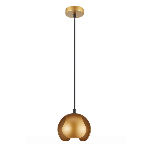 Buy Mini Pendants Australia Interior Iron Dome Shape 1 Light Pendant Matt Gold - VAINA3