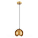 Buy Mini Pendants Australia Interior Iron Dome Shape 1 Light Pendant Matt Gold - VAINA3