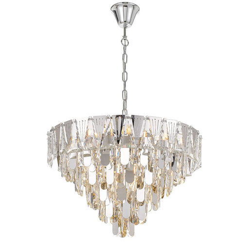 Buy Pendant Lights Australia Valerie 10 Light Pendant Chrome - VALERIE PE60-CH