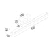 Buy Bathroom Vanity Lights Australia Vanitas Bathroom Vanity Light W535mm Chrome Aluminium 3CCT - VANITAS3M