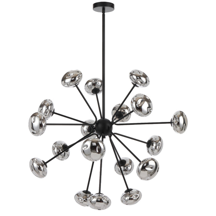 Varlin Pendant 18 Lights Black - VARLIN PE18-BKMR