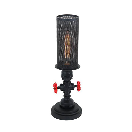 Buy Table Lamps Australia VENETO Black Iron 1 Light Table Lamp - VENETO-T1