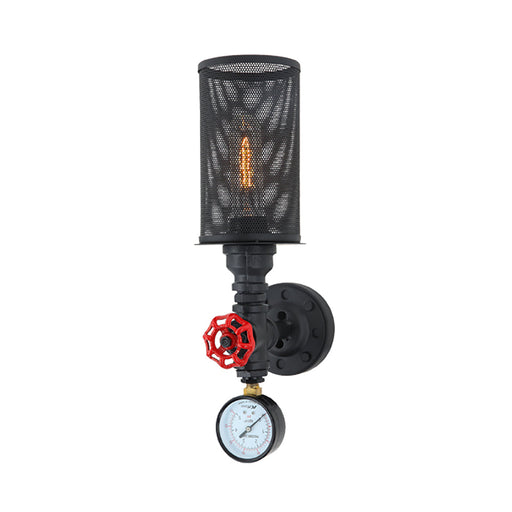 Buy Wall Sconce Australia VENETO Black Iron Interior Surface Mounted 1 Light Wall Light - VENETO-W1