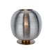 Buy Table Lamps Australia Viken Round Table Lamp Antique Gold Iron Chrome Glass - VIKEN TL-AGCH