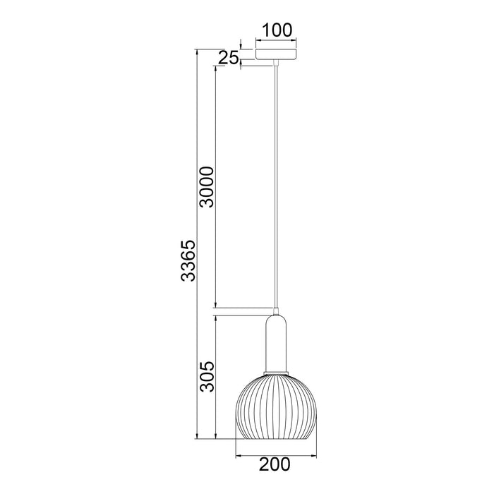 Buy Pendant Lights Australia Vintaj 1 Light Pendant Smoke Glass Wine Glass Shape - VINTAJ1