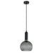 Buy Pendant Lights Australia Vintaj 1 Light Pendant Smoke Glass Wine Glass Shape - VINTAJ1