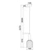Buy Pendant Lights Australia Vintaj 1 Light Pendant Green Glass Ellipse Shape - VINTAJ8
