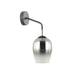 Buy Wall Sconce Australia Interior Wine Glass 1 Light Wall Light Black / Chrome - VINUM1W