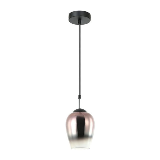 Buy Pendant Lights Australia Interior Wine Glass 1 Light Pendant Black / Copper - VINUM2