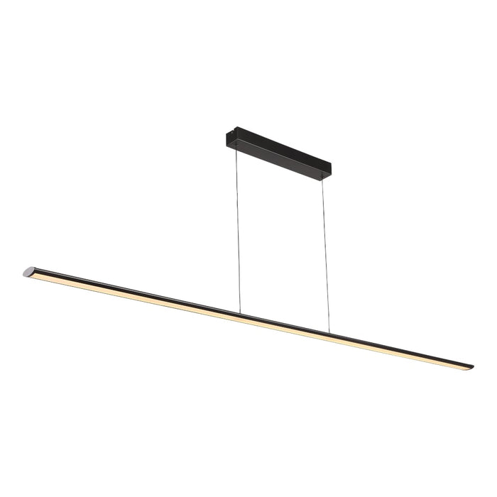 Buy Island Pendant Lights Australia Vista LED Pendant Light Black Metal 3 CCT - VIST1PLEDBLK