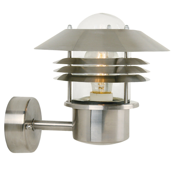 Buy Exterior Wall Lights Australia Vejers Exterior Wall Light Stainless Steel - 25091034