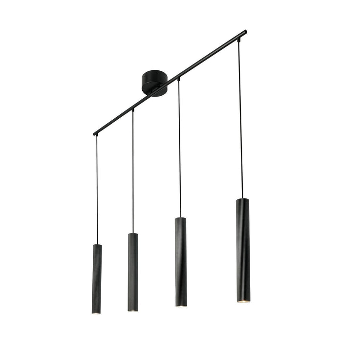 Vico 4 Light Pendant Black - 2412143003