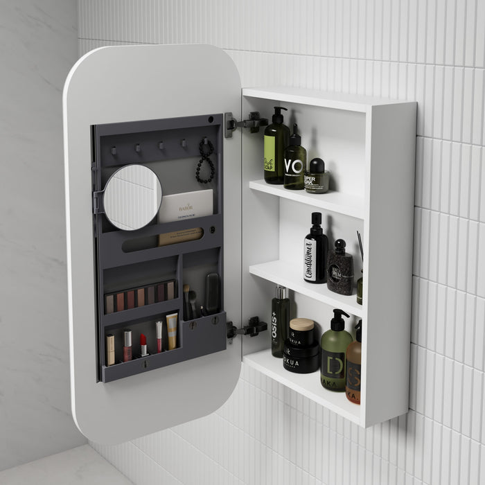 Vienna Shaving Cabinet Matte White - SCVIE-450-MW