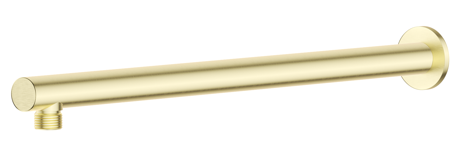 Mica Straight Wall Shower Arm French Gold - WP-450-R-FG